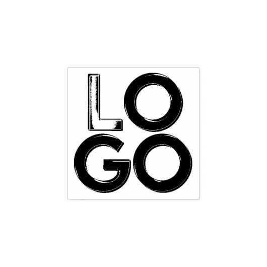 Eigen zakelijke Logo - Rubber Stempel (Afrduk)