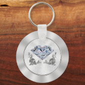 Eigen zegening maar Cheap Diamond Wedstrijders Sleutelhanger (Achterkant)