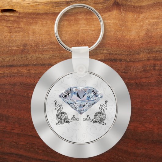 Eigen zegening maar Cheap Diamond Wedstrijders Sleutelhanger (Achterkant)