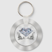 Eigen zegening maar Cheap Diamond Wedstrijders Sleutelhanger (Achterkant)