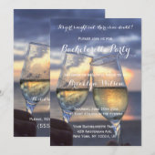 Eigen zonsondergang op Beach Bachelorette Party no Kaart (Voorkant / Achterkant)