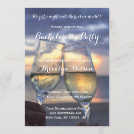 Eigen zonsondergang op Beach Bachelorette Party no Kaart