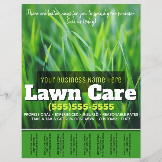 Eigen zorg. Adverteren tapblad Flyer (Voorkant)