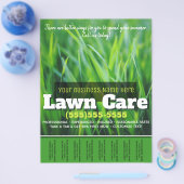 Eigen zorg.  Adverteren tapblad Flyer (Enkel)