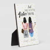 Eigen zusje Gif Fotoplaat (Zijkant)