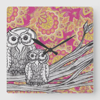 Eigenaar 36-klok vierkante klok