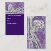 Eigenaar 9 visitekaartjes (Voorkant / Achterkant)