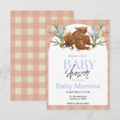 Eigenaar Baby shower Uitnodiging (Voorkant / Achterkant)