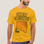 Eigenaar/Cheesehead T-shirt (onderdruk) (Voorkant)
