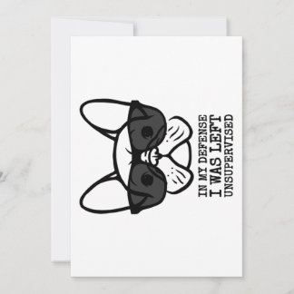 Eigenaar Cool French Bulldog Feestdagenkaart