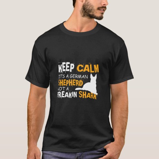 Eigenaar Freakin Shark Dog T-shirt (Voorkant)