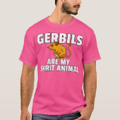 Eigenaar Gerbil Desert Mouse T-shirt (Voorkant)