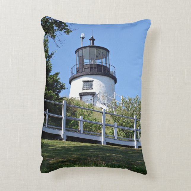 Eigenaar hoofdvuurtoren, Maine Accent Pillow Accent Kussen (Achterkant (Verticaal))
