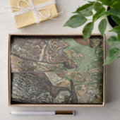 Eigenaar in batikstijl 10lb-papier, wit tissuepapier (Geschenk)