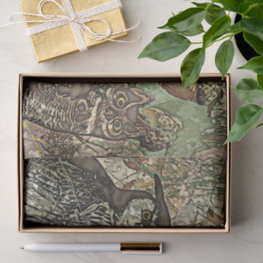 Eigenaar in batikstijl 10lb-papier, wit tissuepapier (Geschenk)