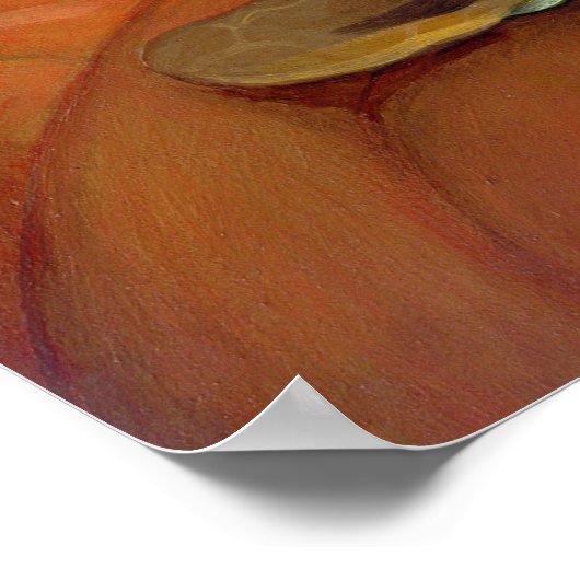 Eigenaar in het najaar van ART PRINT owl fairy hal (Hoek)