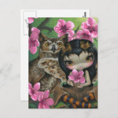 "Eigenaar in Springtime"-Briefkaart Briefkaart (Voorkant / Achterkant)