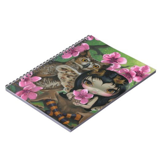 "Eigenaar in Springtime"-laptop Notitieboek (Linkerzijde)