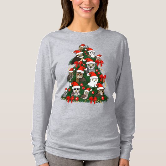 Eigenaar kerstboom t-shirt (Voorkant)