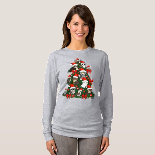 Eigenaar kerstboom t-shirt (Voorkant volledig)