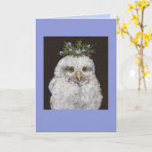 Eigenaar met cedar-kaart kaart (Gele Bloem)