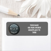 eigenaar of gebruiker van gym met fitness Funny Etiket (Insitu)