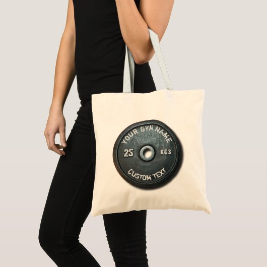  eigenaar of gebruiker van gym met fitness Funny Tote Bag (Voorkant (product))