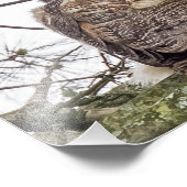 Eigenaar op een filiaal foto afdruk (Hoek)