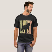 eigenaar van Boston Terrier Dog T-shirt (Voorkant volledig)
