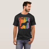 Eigenaar van Cute Boxer Dog T-shirt (Voorkant volledig)