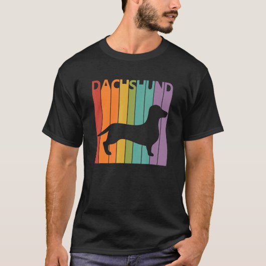 Eigenaar van Cute Dachshund Dog T-shirt (Voorkant)