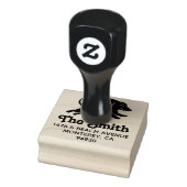 Eigenaar van Dachshund Weiner Dog Retour Rubberstempel (Stempel)