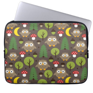 Eigenaar van de bosbeschermhoes laptop sleeve