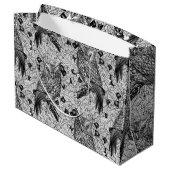 Eigenaar van de eikenboom, zwart-wit groot cadeauzakje (Achterkant Gekanteld)