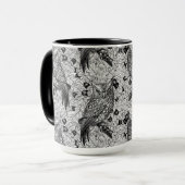 Eigenaar van de eikenboom, zwart-wit mok (Voorkant links)