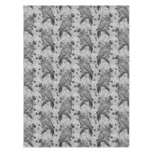 Eigenaar van de eikenboom, zwart-wit tafelkleed (Voorkant)