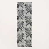 Eigenaar van de eikenboom, zwart-wit yogamat (Voorkant)