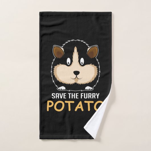 Eigenaar van de Furry Potato Guinee Pig Handdoek (Handdoek)