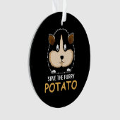 Eigenaar van de Furry Potato Guinee Pig Ornament (voorkant)