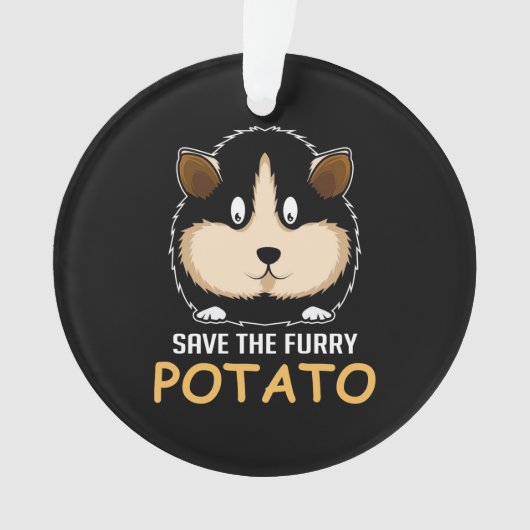 Eigenaar van de Furry Potato Guinee Pig Ornament (voorkant)