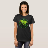 Eigenaar van de groene boom Python Reptile T-shirt (Voorkant volledig)