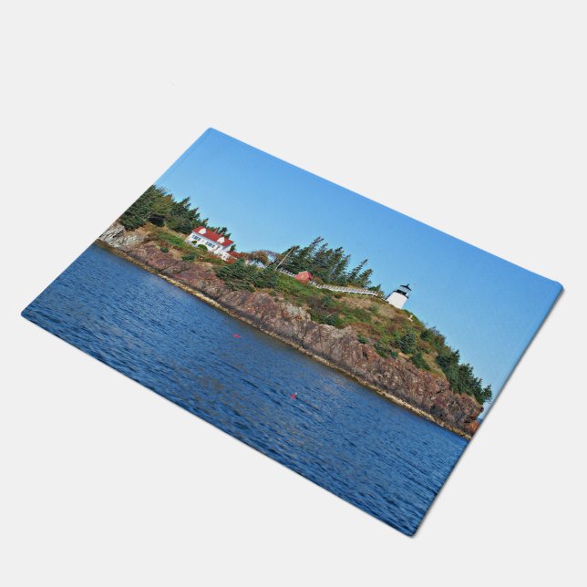 Eigenaar van de hoofdvuurtoren, van de Maine Deure Deurmat (Schuin)