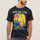 EIGENAAR VAN DE LIBS DOGSHITSNOWGLOBES DOT NET T-SHIRT (Voorkant)