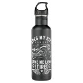 Eigenaar van de motorfiets Ex Bike Rider Retir Waterfles (Voorkant)