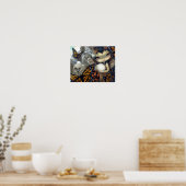 Eigenaar van de Nest ART PRINT owl fairy hatchling (Keuken)