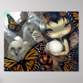 Eigenaar van de Nest ART PRINT owl fairy hatchling (Voorkant)