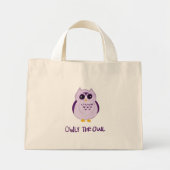 Eigenaar van de Owl Canvas tas (Voorkant)