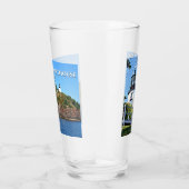 Eigenaar van de vuurtoren van Maine Pint Glass Glas (Rechts)