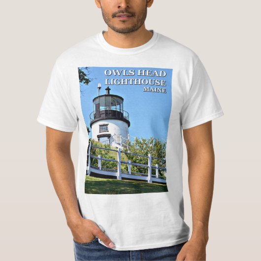 Eigenaar van de vuurtoren van Maine T-Shirt (Voorkant)