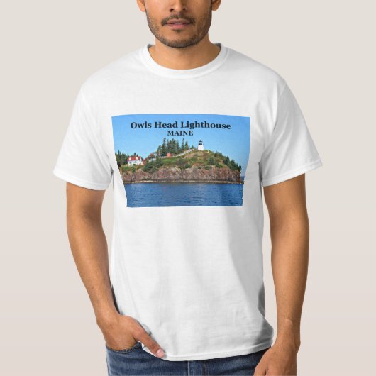 Eigenaar van de vuurtoren van Maine T-Shirt (Voorkant)